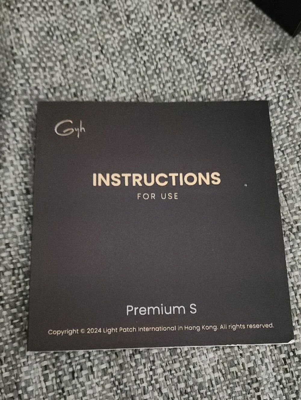 GYH Premium-S 8-Color LED Light Therapy Face & Neck Mask w/ Handheld Light Wand